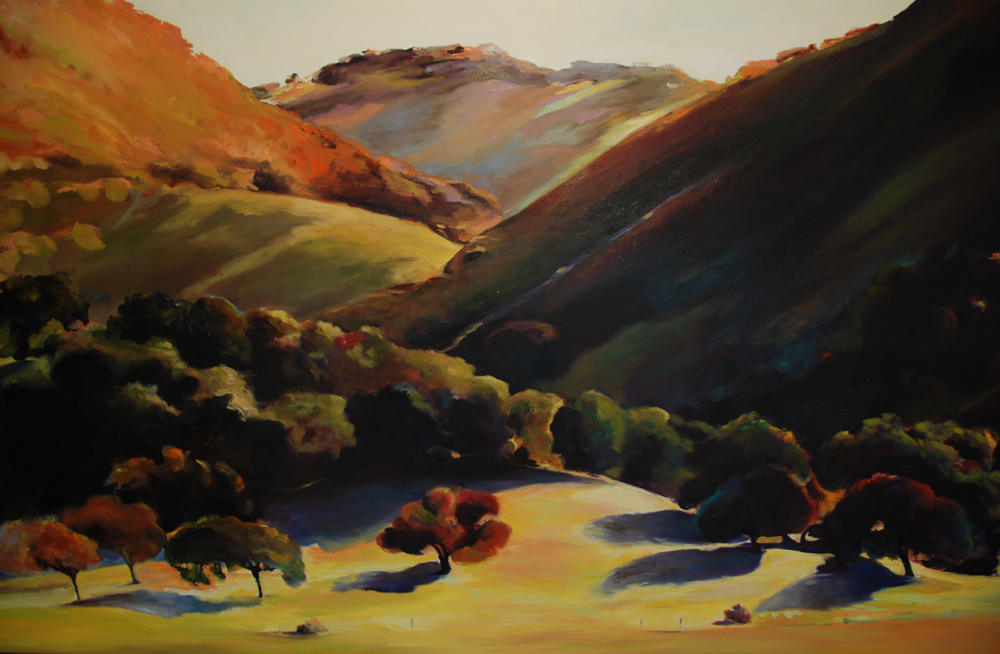 The Bluffs 3, landscape by Francene Christianson